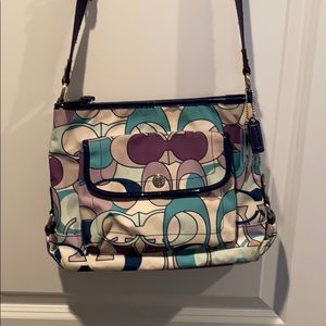 Coach cross body purse